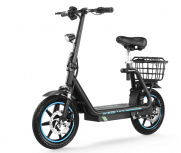 Honey Whale Scooter M5 Elite, hasta 50km/h, 750W, máx. 150kg, Negro