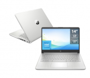 Laptop HP DQ6101DX, 14" 1366x768 HD, Intel N150, 4GB, 128GB SSD, Windows 11 Home, Inglés