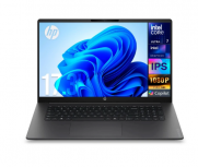 Laptop HP OmniBook 3, 17.3" 1920x1080 Full HD, Intel Core Ultra 7 255U, 16GB, 512GB SSD, Windows 11 Home, Inglés - Imagen del combo