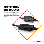 HP Audífonos con Micrófono OMEN Blast Headset, Alámbrico, 1.2 Metros, 3.5mm/USB, Negro image