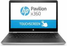 HP 2 en 1 Pavilion x360 14-ba001la 14'' HD, Intel Core i3-7100U 2.40GHz, 4GB, 500GB, Windows 10 Home 64-bit, Plata