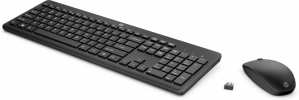 Kit de Teclado y Mouse HP 235, Inalámbrico, RF Inalámbrico, Negro, Español image