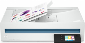 Scanner HP ScanJet Enterprise Flow N6600 FNW1, 1200 x 1200DPI, Escáner Color, Escaneado Dúplex, USB, Blanco image