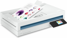 Scanner HP ScanJet Enterprise Flow N6600 FNW1, 1200 x 1200DPI, Escáner Color, Escaneado Dúplex, USB, Blanco image