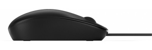 Mouse HP Láser HP 128, Alámbrico, USB, 1200 DPI, Negro - Imagen adicional 3