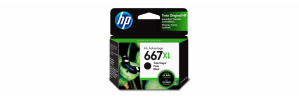 Cartucho HP 667XL Negro Original, 480 Páginas image