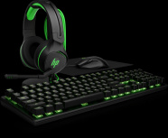 HP Audífonos Gamer Pavilion 400, Alámbrico, 3.5mm, Verde/Negro image