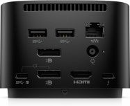 HP Docking Station Thunderbolt G4 USB-C, 4x USB 3.0, 1x USB-C, 1x HDMI, 2x DisplayPort, 1x RJ-45, Negro - Imagen adicional 2