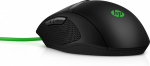 Mouse Gamer HP Óptico Pavilion Gaming 300, Alámbrico, USB-A, 5000DPI, Negro/Verde image