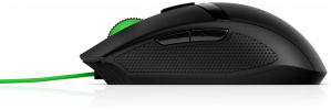 Mouse Gamer HP Óptico Pavilion Gaming 300, Alámbrico, USB-A, 5000DPI, Negro/Verde image