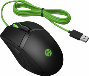 Mouse Gamer HP Óptico Pavilion Gaming 300, Alámbrico, USB-A, 5000DPI, Negro/Verde image