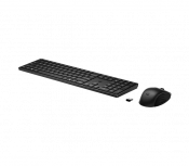 Kit de Teclado y Mouse HP 655 Wireless, Inalámbrico, RF Inalámbrico, Negro, Inglés