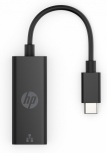 HP Adaptador USB C Macho - RJ-45 Hembra, Negro image