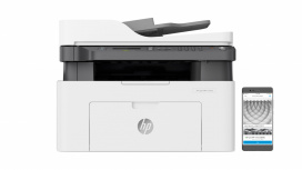 Multifuncional HP LaserJet 137FNW, Blanco y Negro, Láser, Inalámbrico, Print/Scan/Copy/Fax