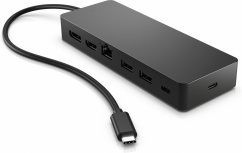 HP Docking Station 50H55UT USB-C, 2 x USB-C 3.0, 2 x USB-A 3.0, 1 x HDMI, 1 x DisplayPort, 1 x RJ-45 image