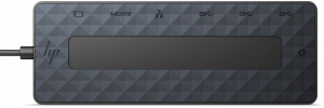 HP Docking Station 50H55UT USB-C, 2 x USB-C 3.0, 2 x USB-A 3.0, 1 x HDMI, 1 x DisplayPort, 1 x RJ-45 image