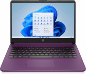 Laptop HP 14-FQ1005LA 14" Full HD, AMD Ryzen 3 5300U 2.60GHz, 8GB, 256GB SSD, Windows 11 Home 64-bit, Español, Morado