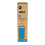Tanque de Tinta HP V87XL Cian, 500ml,