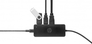 HP Hub USB 3.0  1x HDMI, 1x VGA, 2x USB, Negro image