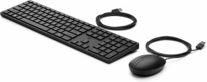 Kit de Teclado y Mouse HP 320MK, Alámbrico, USB, Negro (Español) image
