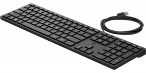 Teclado HP 320K, Alámbrico, USB, Negro, Español