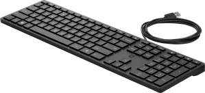 Teclado HP 320K, Alámbrico, USB, Negro, Español