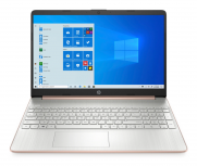 Laptop HP 15-EF1077NR 15.6" HD, AMD Athlon Gold 3150U 2.40GHz, 4GB, 256GB SSD, Windows 10 Home 64-bit, Inglés, Oro Rosa/Plata