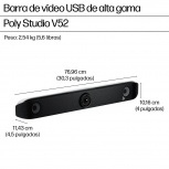 HP Sistema de Videoconferencia Studio V52, 1 x HDMI, USB-A/USB-C image