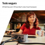 HP Docking Station Thunderbolt 4 Ultra G6 Thunderbolt 4, 3 x USB-C 3.0, 2 x USB-A 3.0, 1 x HDMI, 2 x DisplayPort, 1 x RJ-45 image