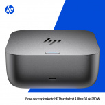 HP Docking Station Thunderbolt 4 Ultra G6 Thunderbolt 4, 3 x USB-C 3.0, 2 x USB-A 3.0, 1 x HDMI, 2 x DisplayPort, 1 x RJ-45 image