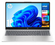 Laptop HP 15-fd0127dx, 15.6" 1920x1080 Full HD Táctil, Intel Core i7-1355U, 16GB, 512GB SSD, Windows 11 Home, Inglés - Imagen del combo