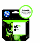 Cartucho HP 60XL Negro Original, 600 Páginas image