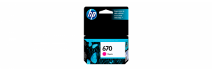 Cartucho HP 670 Magenta Original, 300 Páginas - Imagen adicional 1