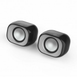 HP Bocinas DHS-2111, Alámbrico, 2.0, 6W RMS, Negro/Plata image