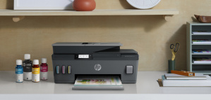 Multifuncional HP Smart Tank 615, Color, Inyección de Tinta, Tanque de Tinta, Inalámbrico, Print/Scan/Copy/Fax  image