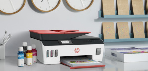 Multifuncional HP Smart Tank 615, Color, Inyección de Tinta, Tanque de Tinta, Inalámbrico, Print/Scan/Copy/Fax  image