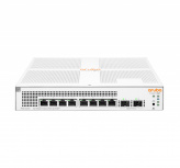 Switch HPE Networking Instant On Gigabit Ethernet 1930, 8 Puertos PoE 10/100/1000Mbps + 2 Puertos SFP, 20Gbit/s, 8000 Entradas - Administrable