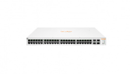 Switch Aruba Gigabit Ethernet HPE Networking Instant On 1930, 48 Puertos PoE 10/100/1000Mbps + 4 Puertos SFP+, 370W, 176 Gbit/s, 16.000 Entradas - Administrable