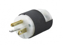 Hubbell Clavija Entrada Recta, 20A, 125V, Nema 5-20P, Grado Industrial