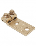 Hubbell Terminal para Cable Q2A404N, 2 Polos, 600-800 AWG, Cobre, 1 Pieza