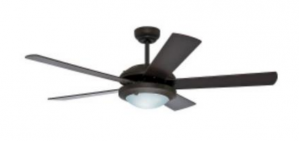 Hunter Ventilador de Techo 52507, 3 Velocidades, 52", Negro