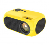 Proyector Portátil Hype M24 3LCD, 800x480, máx. 1200 Lúmenes, con Bocinas, Amarillo