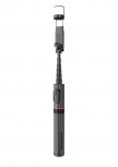 Hype Selfie Stick Q12S, 75cm máx, con Botón Obturador, Negro