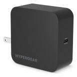 HyperGear Cargador de Pared 15645, 65W, 1x USB-C, Negro