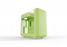Gabinete Hyte X50, Midi-Tower, ATX/EATX/Micro-ATX/Mini-ITX, USB 3.0, sin Fuente, sin Ventiladores Instalados, Verde