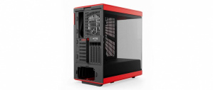 Gabinete HYTE Y40 con Ventana, Midi-Tower, ATX/ITX/micro-ATX, USB 3.0, sin Fuente, 2 Ventiladores Instalados, Negro/Rojo - Imagen adicional 5