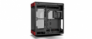 Gabinete HYTE Y60 con Ventana, Midi-Tower, ATX/EATX/ITX/micro-ATX, USB 3.0, sin Fuente, 3 Ventiladores Instalados, Negro/Rojo - Imagen adicional 4