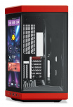 Gabinete Hyte Y70, Midi-Tower, ATX/EATX/Micro-ATX/Mini-ITX, USB 3.0, sin Fuente, sin Ventiladores Instalados, Negro/Rojo - Imagen adicional 2