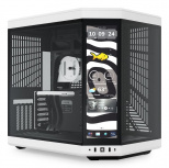 Gabinete Hyte Y70 Touch Infinite, Midi-Tower, ATX/EATX/Micro-ATX/Mini-ITX, USB 3.0, sin Fuente, sin Ventiladores Instalados, Negro/Blanco
