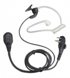 Hytera Audífonos Intrauriculares con Micrófono EAM12, Alámbrico, 2.5mm/3.5mm, Negro